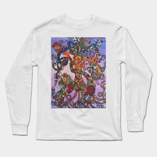 Yggdrasil  Creative Life Force Long Sleeve T-Shirt